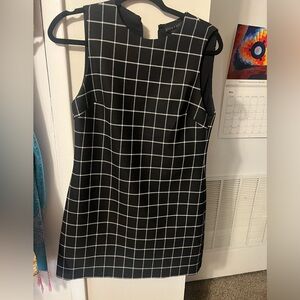 Never worn black and white dress